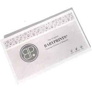 Baby Prints Photo Frame Kit Newborn Baby Handprint Footprint New in Original Box